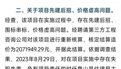 “牛郎织女雕塑”先建后招、围标串标、价格虚高!平顶山联合调查组发布情况通报