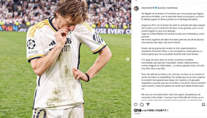 结束13年皇马生涯!莫德里奇自宣离队:周六是在伯纳乌的最后一舞