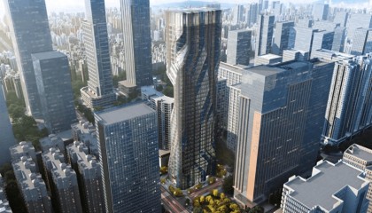 航拍深圳｜为数字货币做测评 扎哈工作室设计“流动的电路”