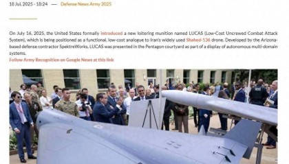 一架仅需4万美元!美国版“小摩托”巡飞弹亮相,中国能防住吗?