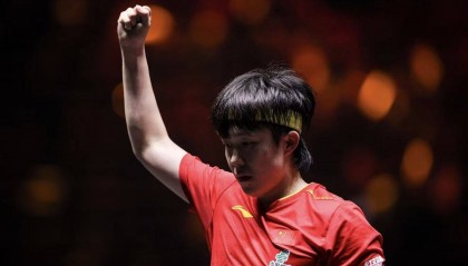 王楚钦：对阵张禹珍赛前有些犯嘀咕 关键时刻赢在出手更坚定