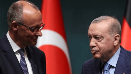 埃尔多安当面质问默茨：德国难道看不到以色列在加沙实施种族灭绝行为？