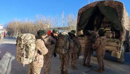 紧急驰援!西藏军区部队第一时间赶赴震中