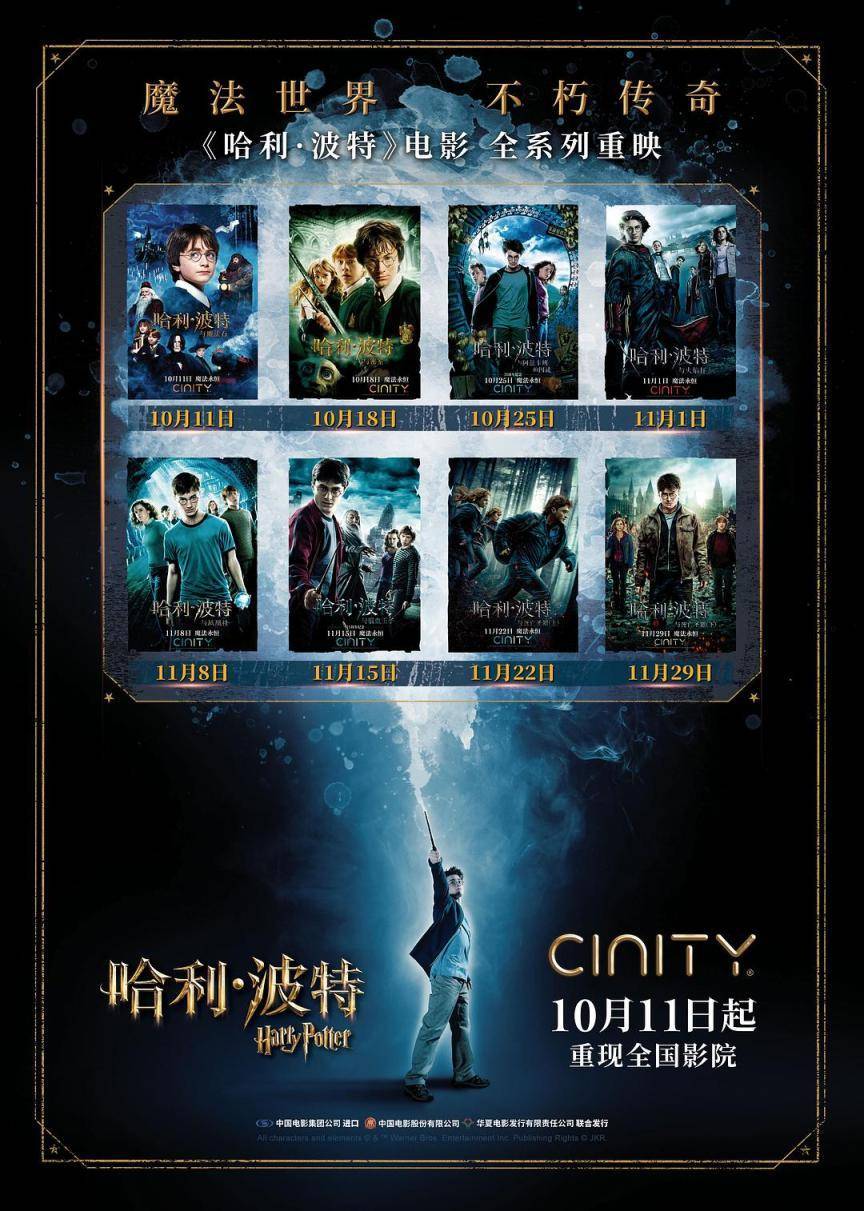 “重映元年”来了！“哈利·波特”等30多部老片重映，单靠情怀远远不够